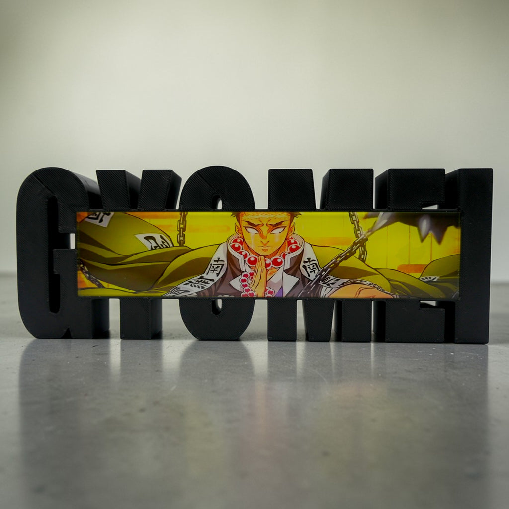 Gyomei Stone Hashira Tabletop – Demon Slayer Anime Desk And Home Decor Collectible