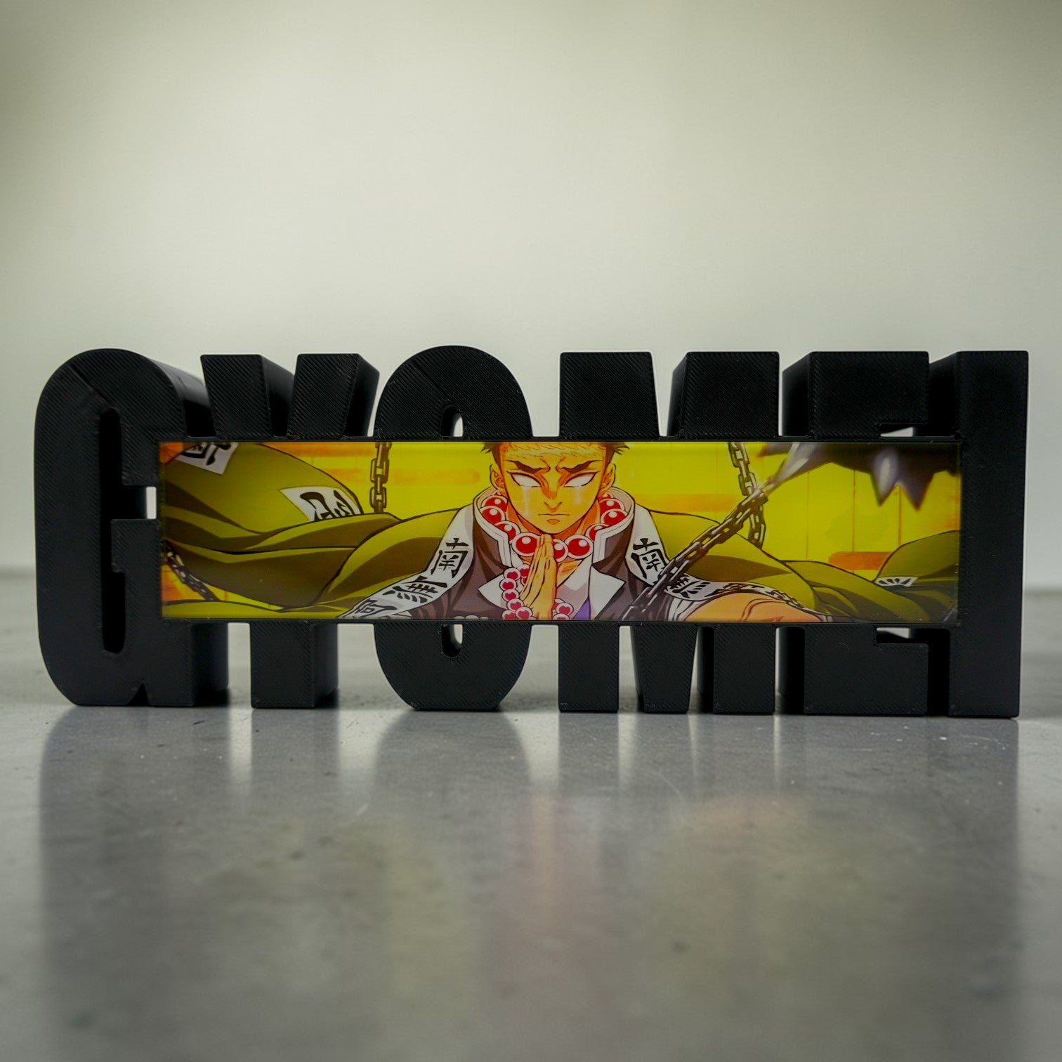 Gyomei Stone Hashira Tabletop – Demon Slayer Anime Desk And Home Decor Collectible