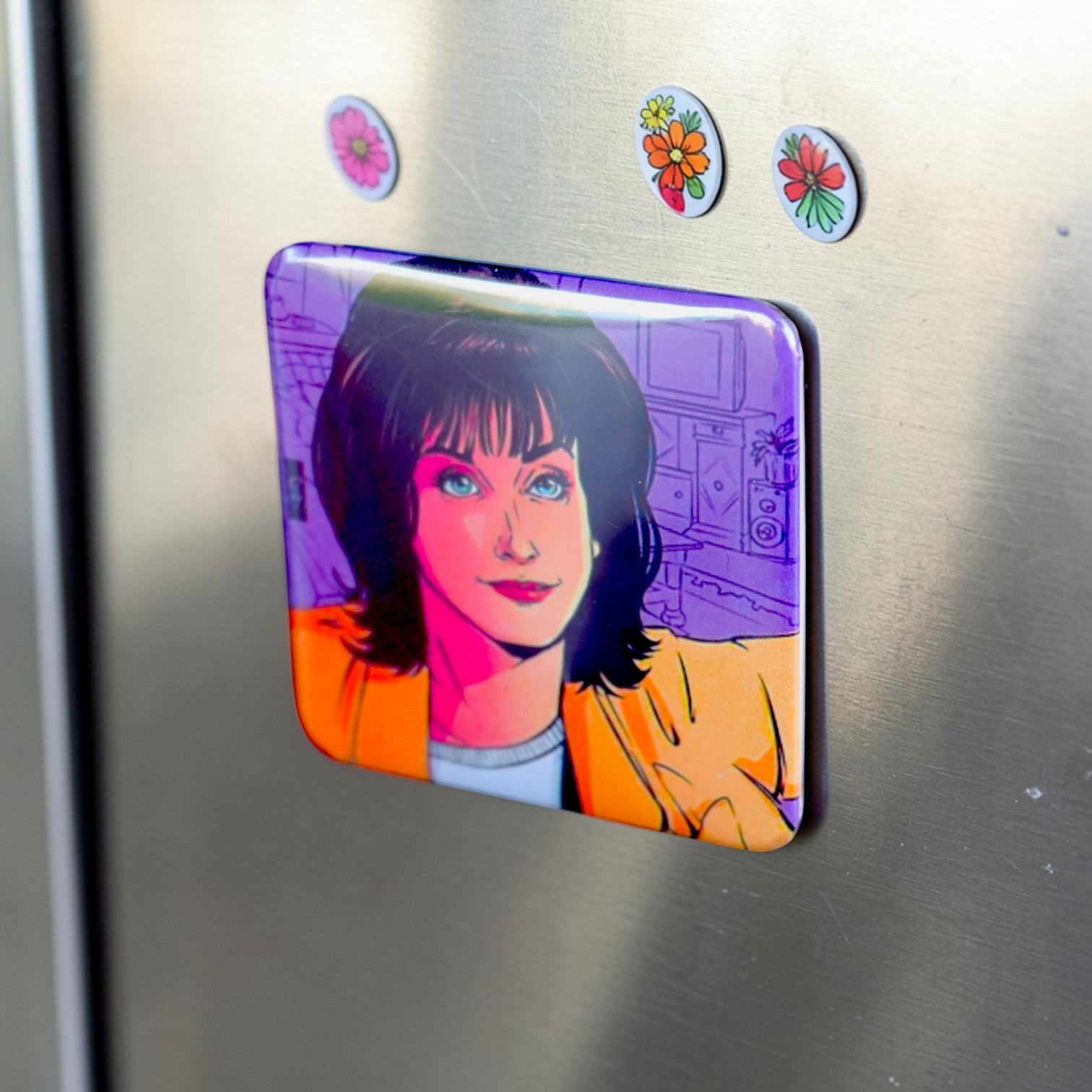 Friends Squad Fridge Magnet Combo – Iconic Characters for Your Daily Dose of Nostalgia