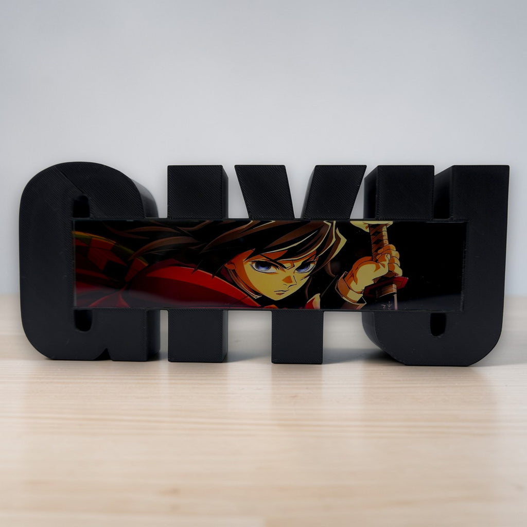 Giyu Anime Table Top Display Desk and home Decor And for Anime Fans