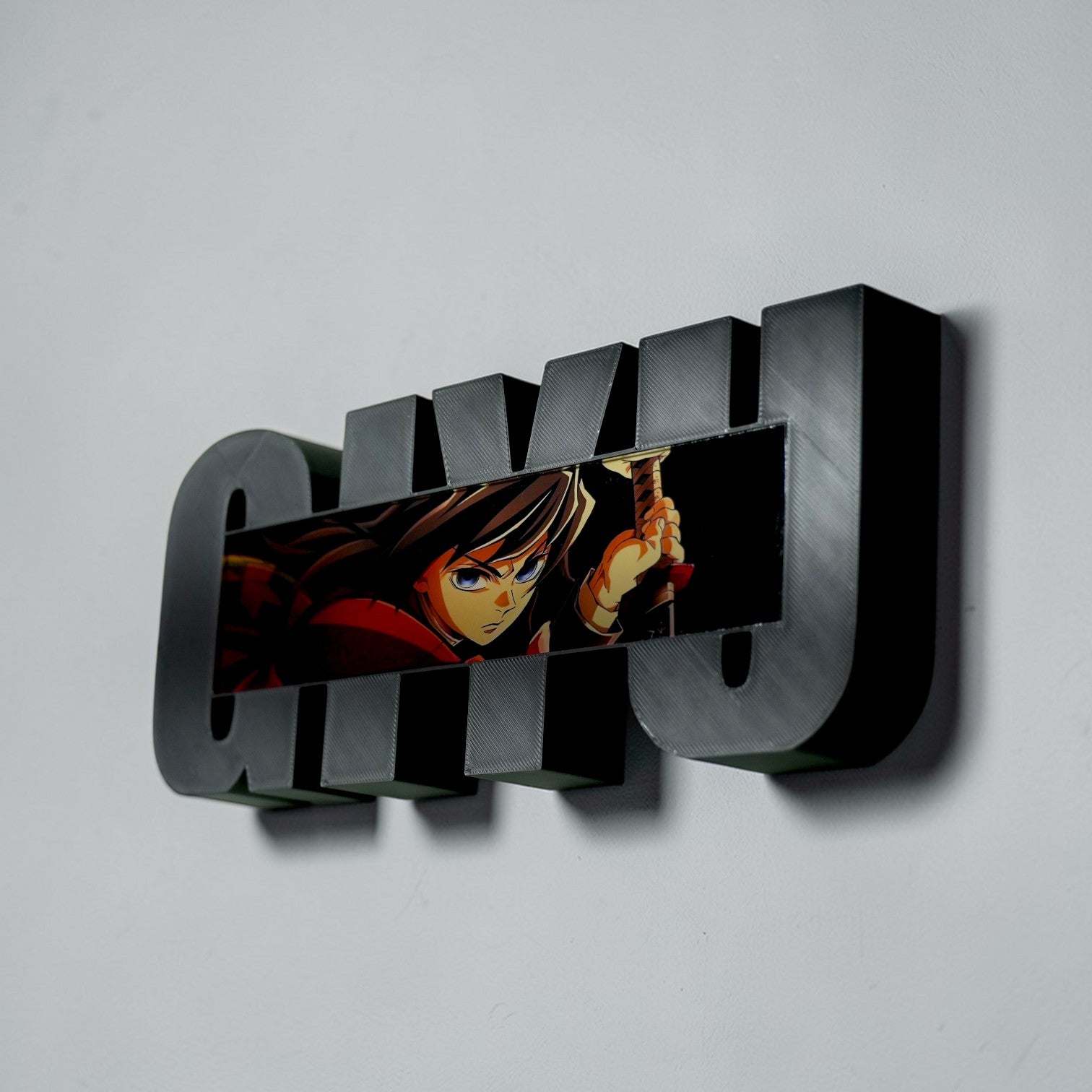 Giyu Anime Table Top Display Desk and home Decor And for Anime Fans