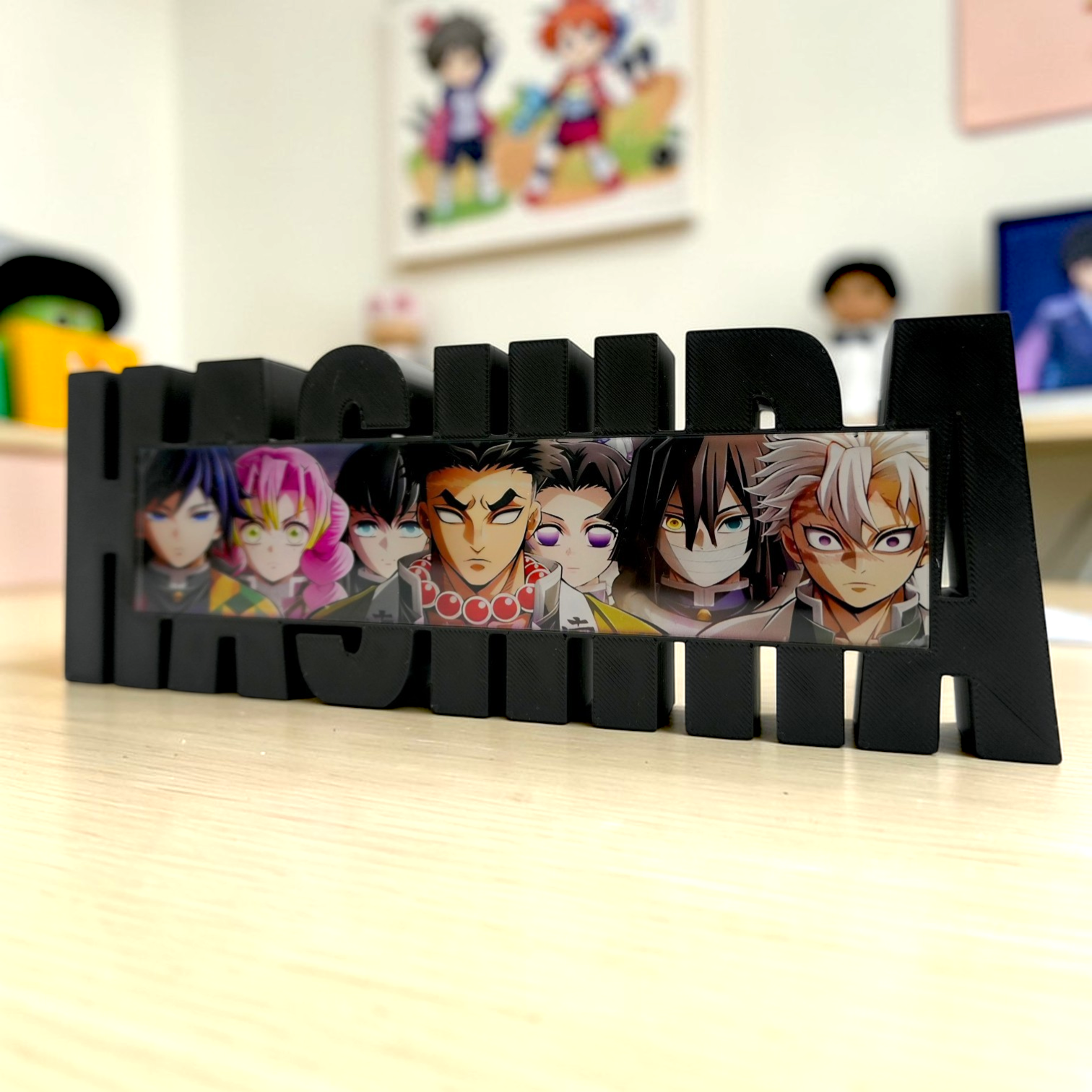 Hashira Anime Table Top Demon Slayer Desk And Home Decor And Collectibles