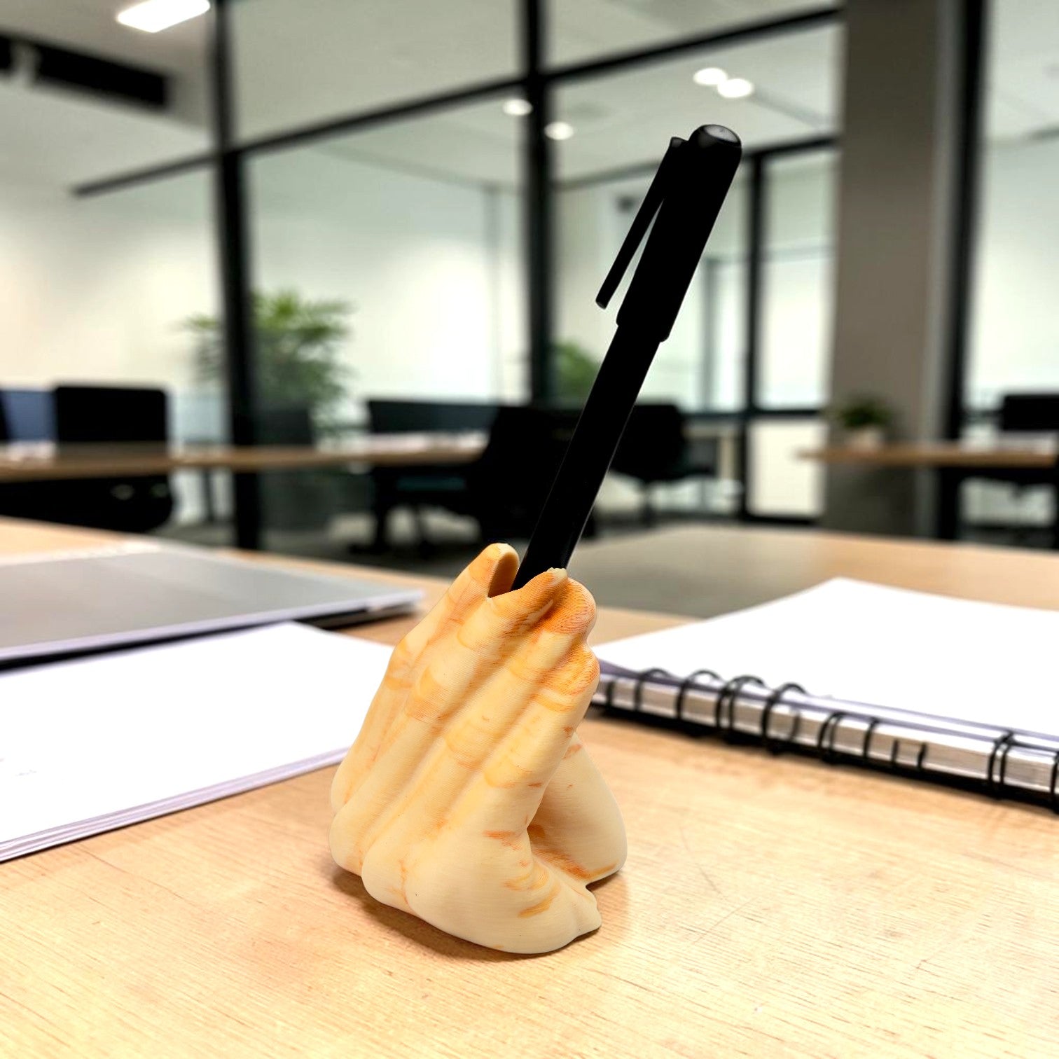 PEN HOLDING HAND PEN STAND, PEN HOLDER Creative Desk Organizer And Collectible