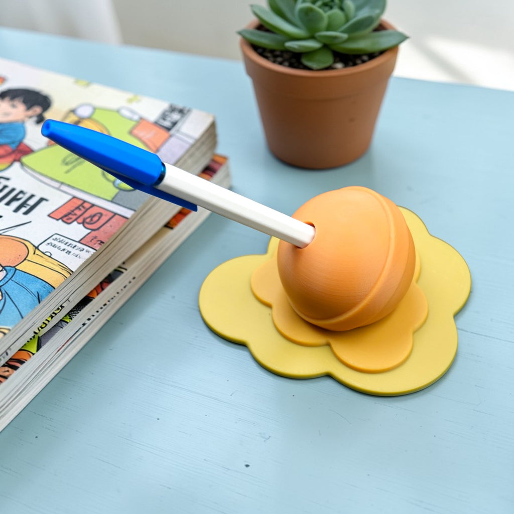 Multi Colour Candy Style Pen Holder – Cute Aesthetic Desk Organizer with Candy-Inspired Design
