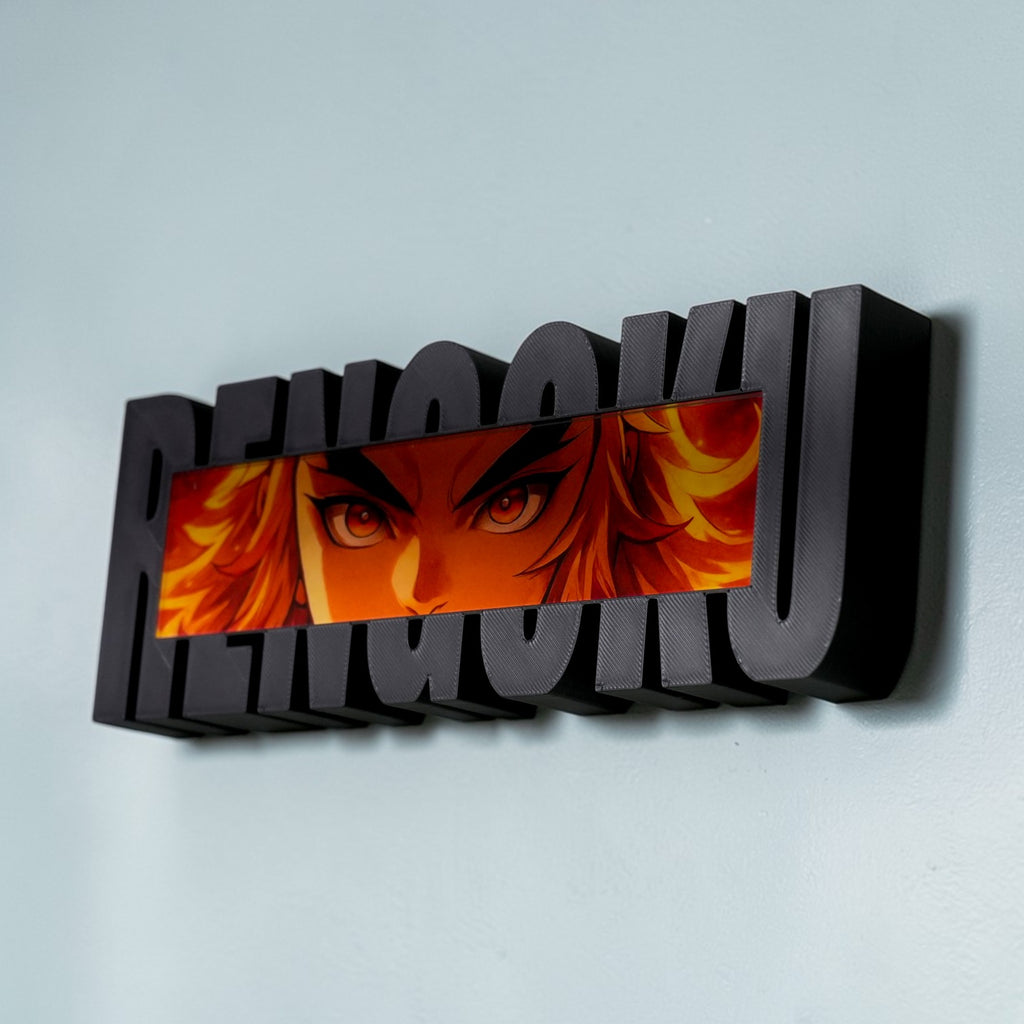 Rengoku Anime Table Top Demon Slayer Desk And Home Decor And collectibles