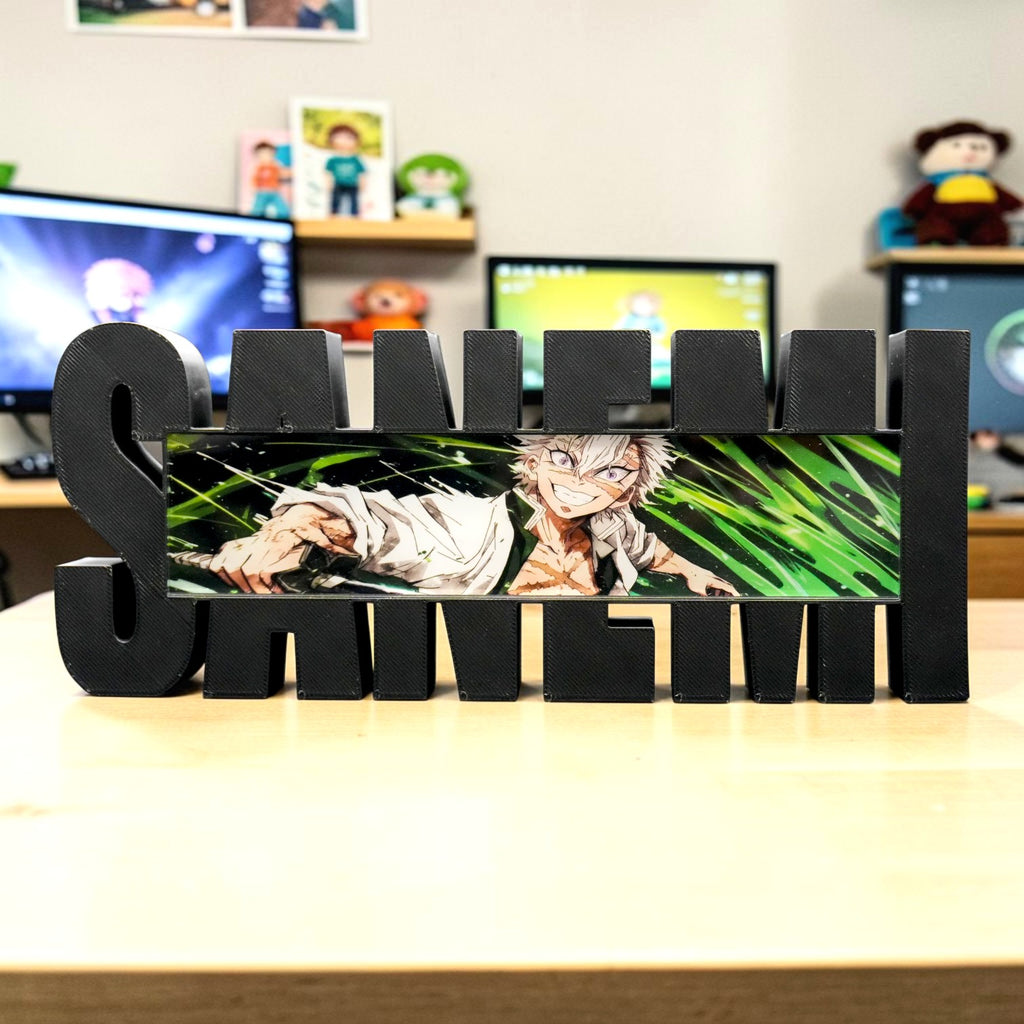 SANEMI ANIME TABLE TOP DEMON SLAYER DESK AND HOME DECOR AND COLLECTIBLES