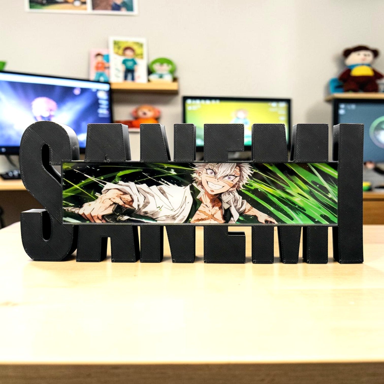 SANEMI ANIME TABLE TOP DEMON SLAYER DESK AND HOME DECOR AND COLLECTIBLES