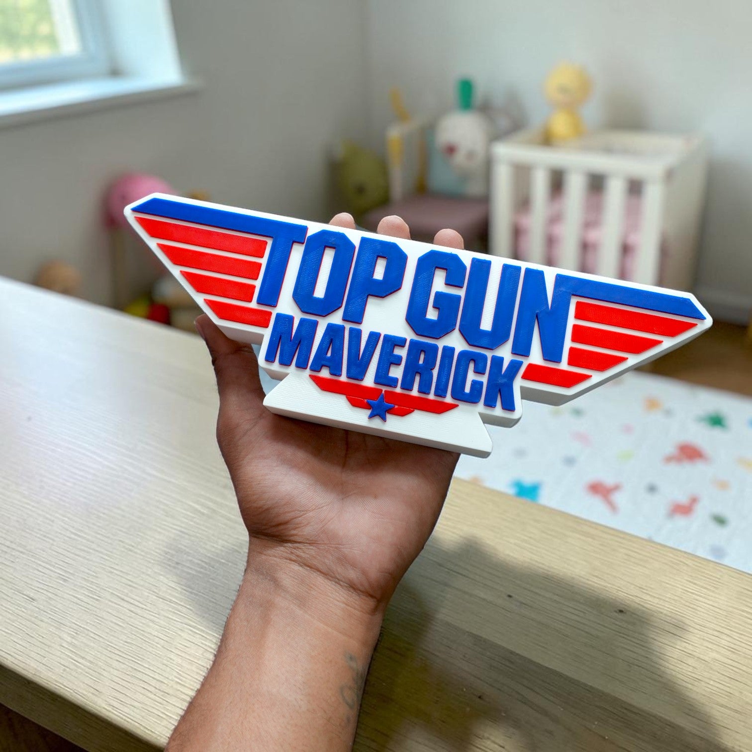 Top Gun Maverick Tabletop Décor | Desk Showpiece for Room & Office Decor and Colletibles