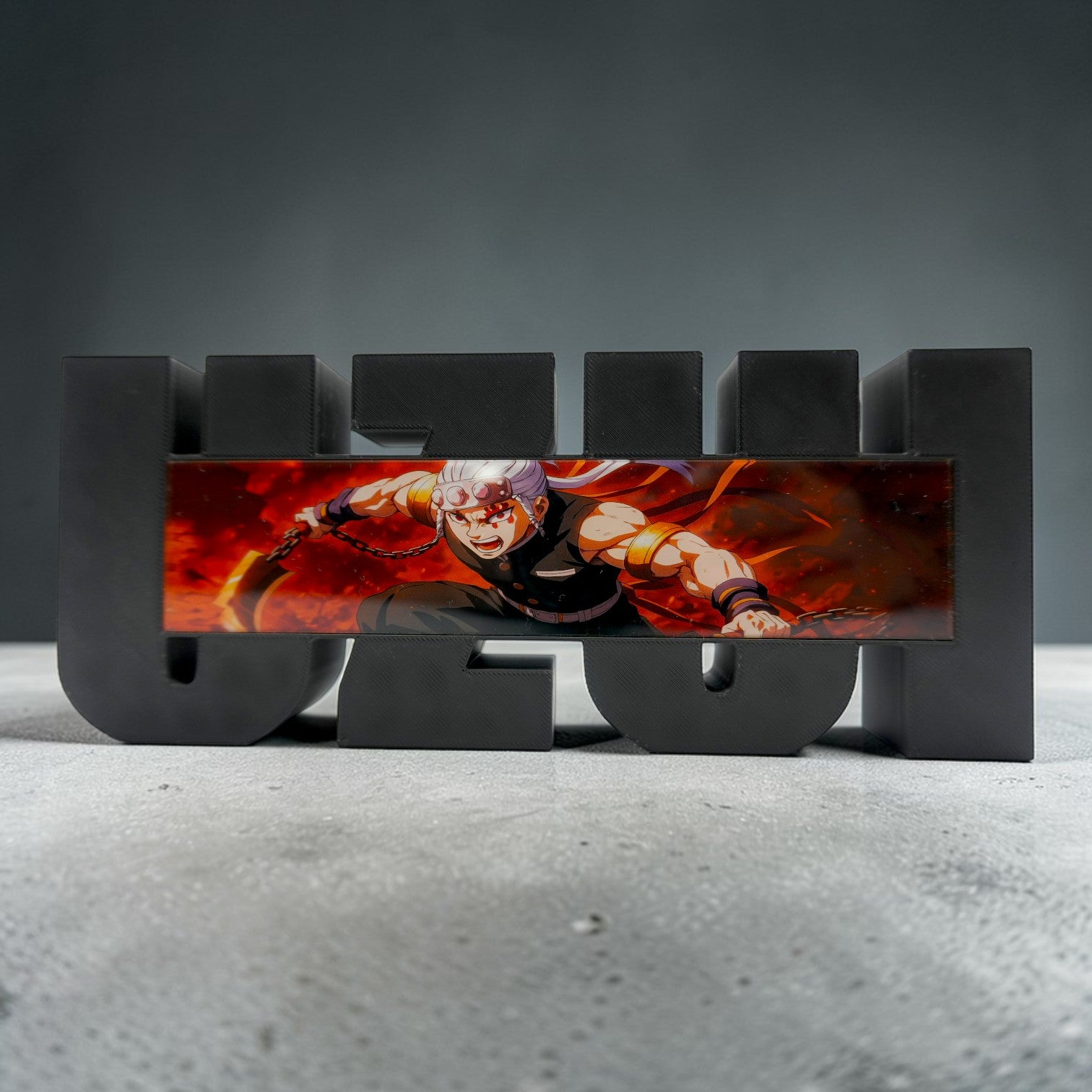 Uzui Anime Table Top Demon Slayer Desk And Home Decor And Collectibles