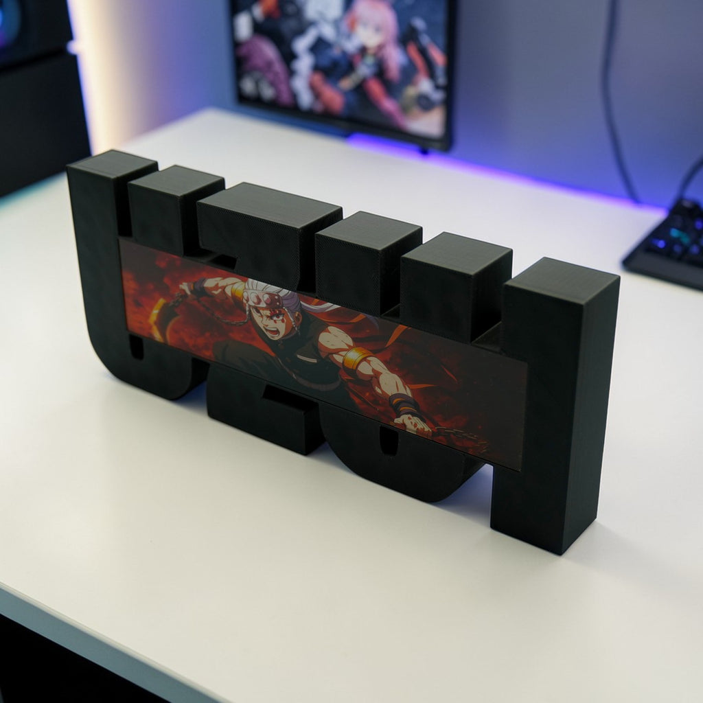 Uzui Anime Table Top Demon Slayer Desk And Home Decor And Collectibles