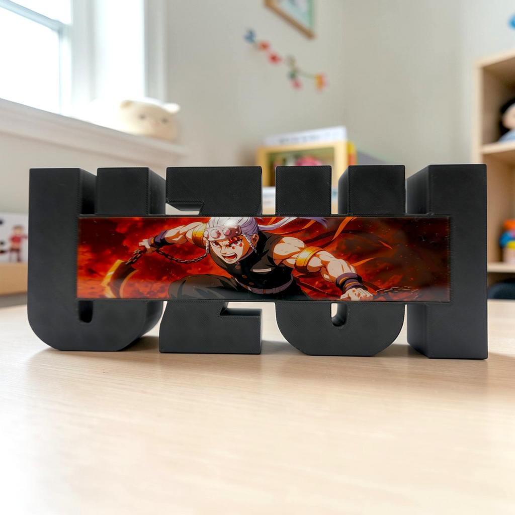Uzui Anime Table Top Demon Slayer Desk And Home Decor And Collectibles
