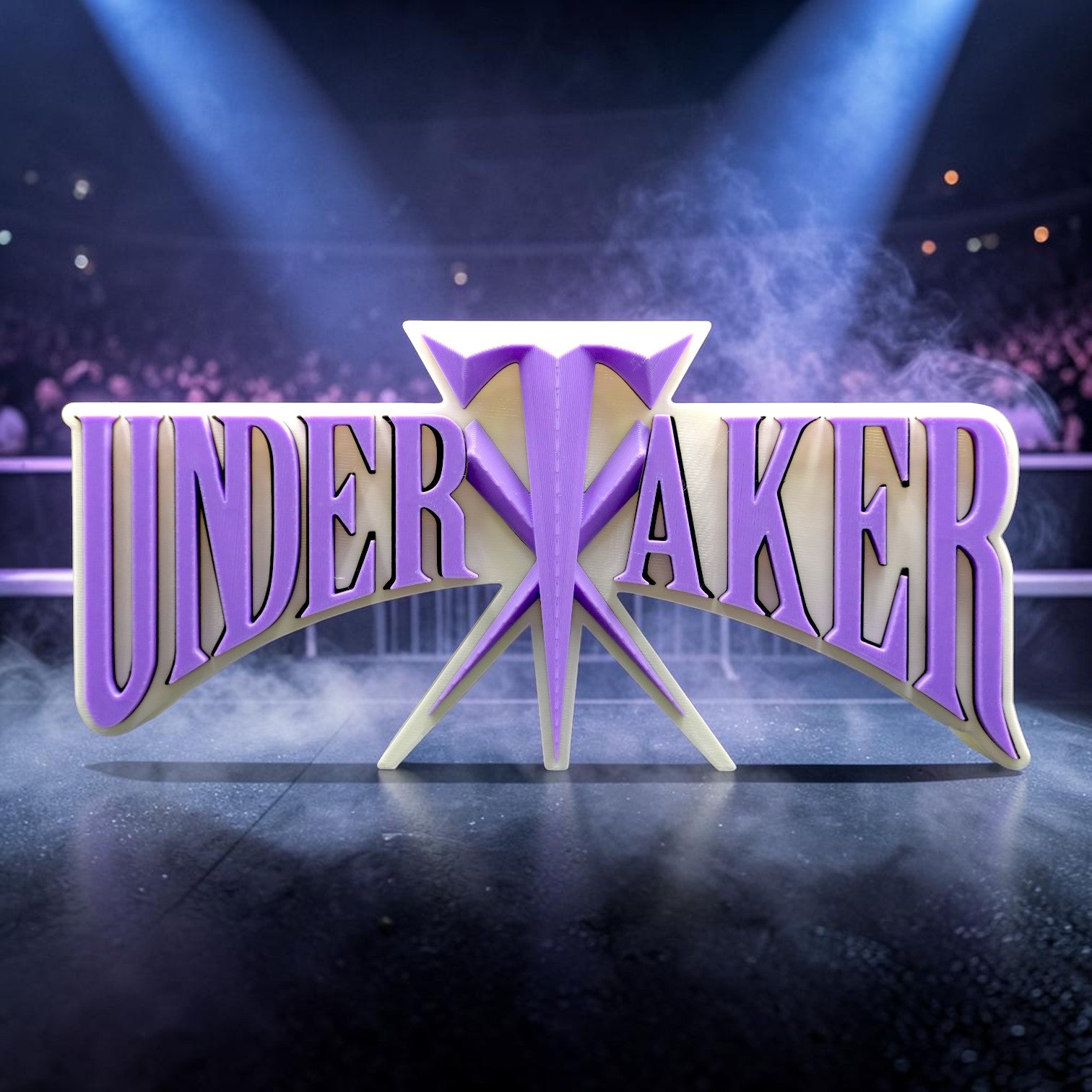Deadman Undertaker Table Top | WWE Inspired Gaming Desk Decor