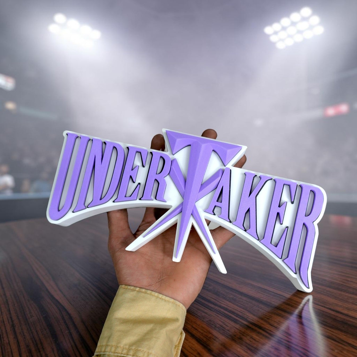 Deadman Undertaker Table Top | WWE Inspired Gaming Desk Decor